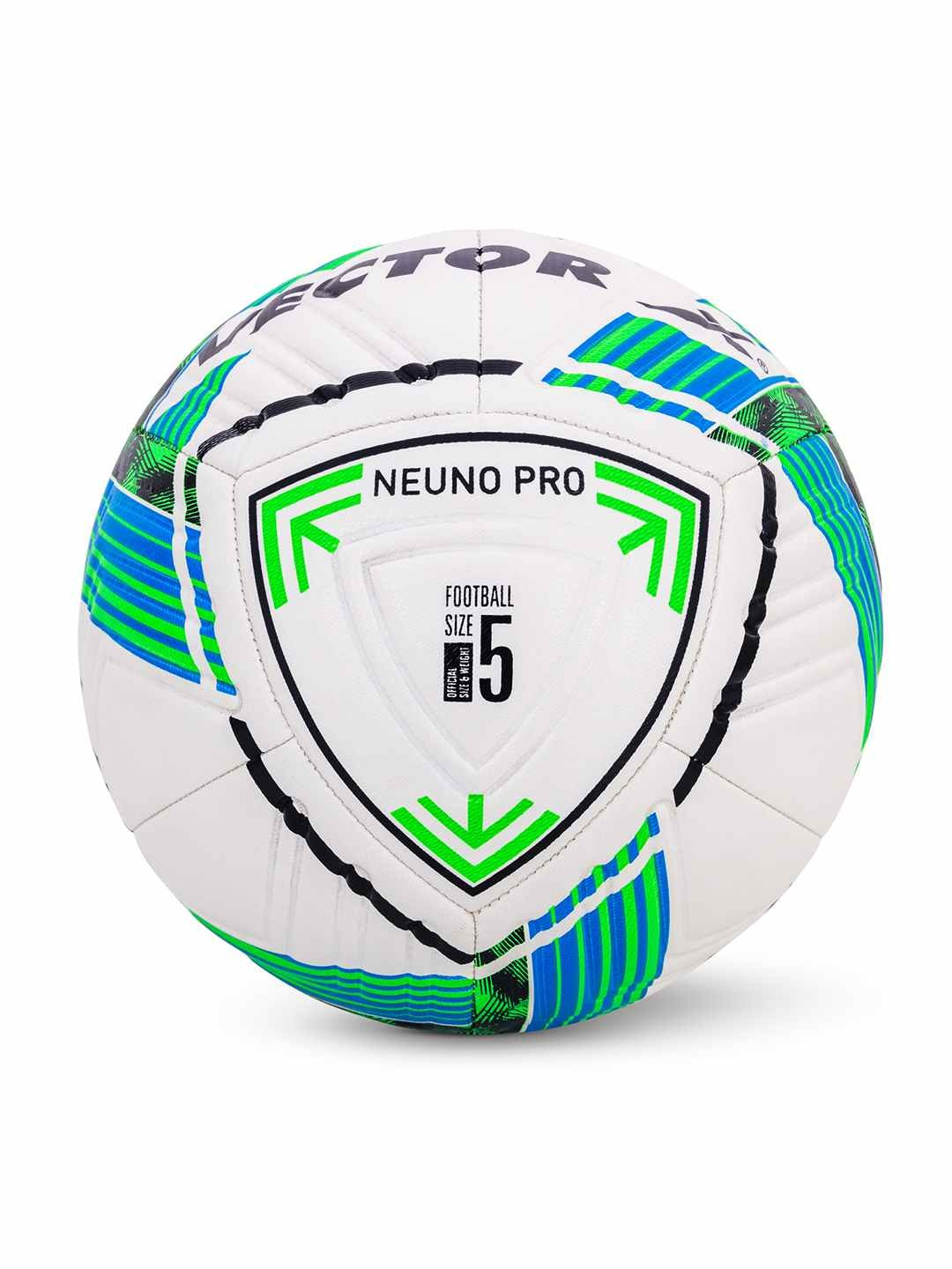 VECTOR X Premium Neuno Pro TPU 3D Embossed Machine Stitched Football