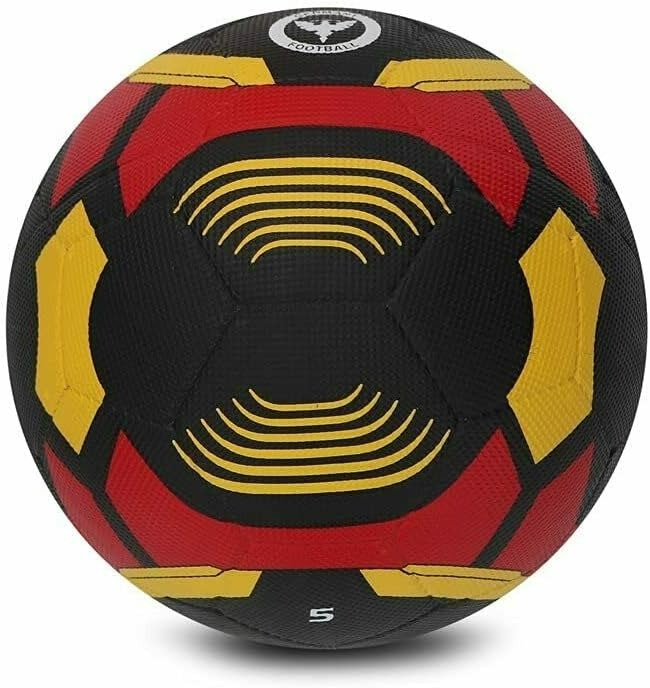 Vector X Germany Hand Stitched 32 Pannel Rubber Moulded Football Black Size 5