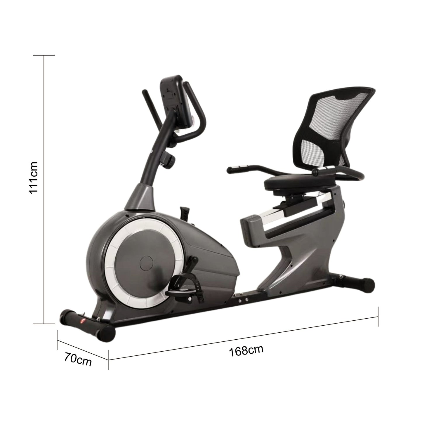 Silver Series Semi Commercial Recumbent Exercise Bike