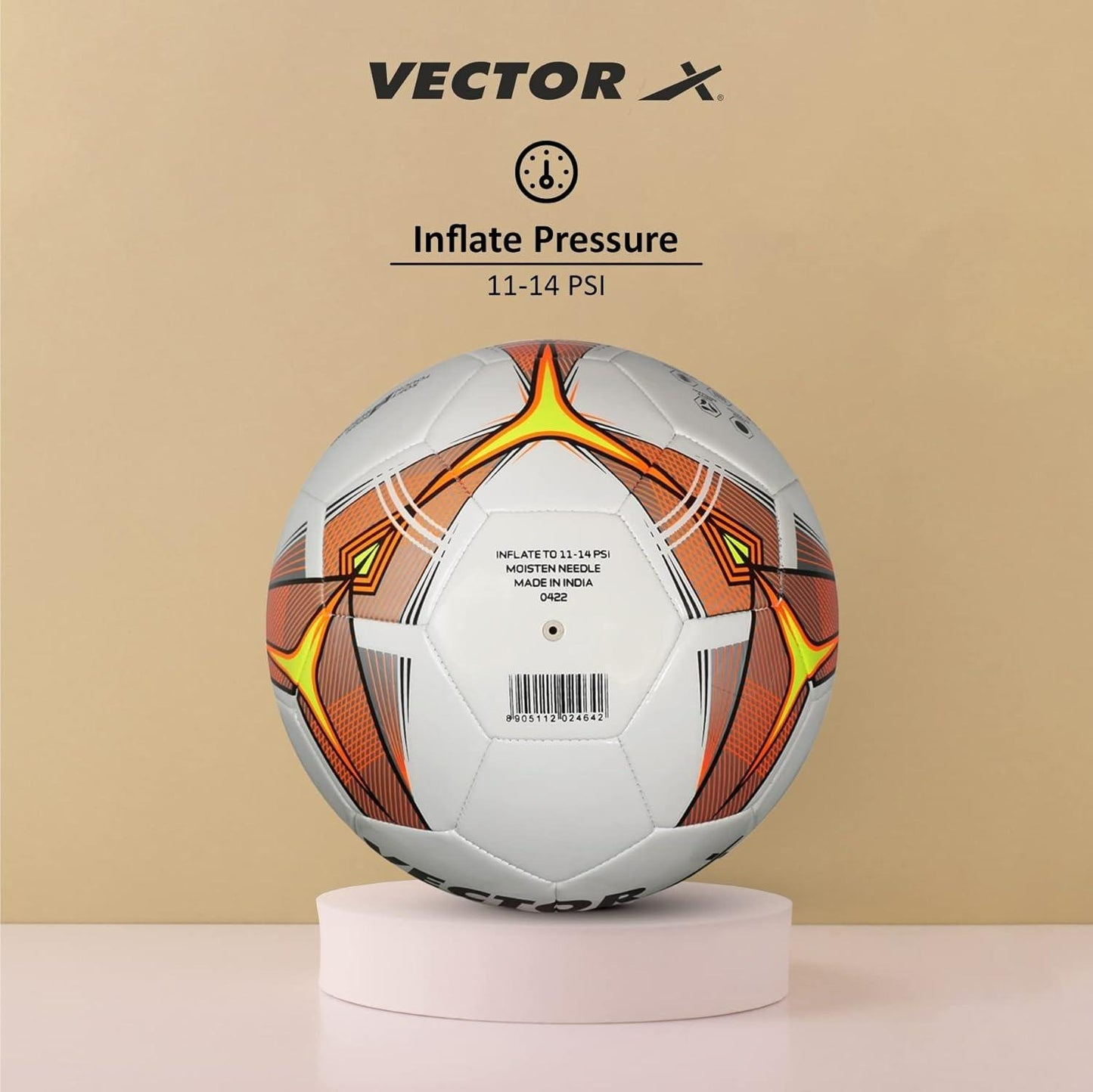 Vector X Venus Football - , White,Orange