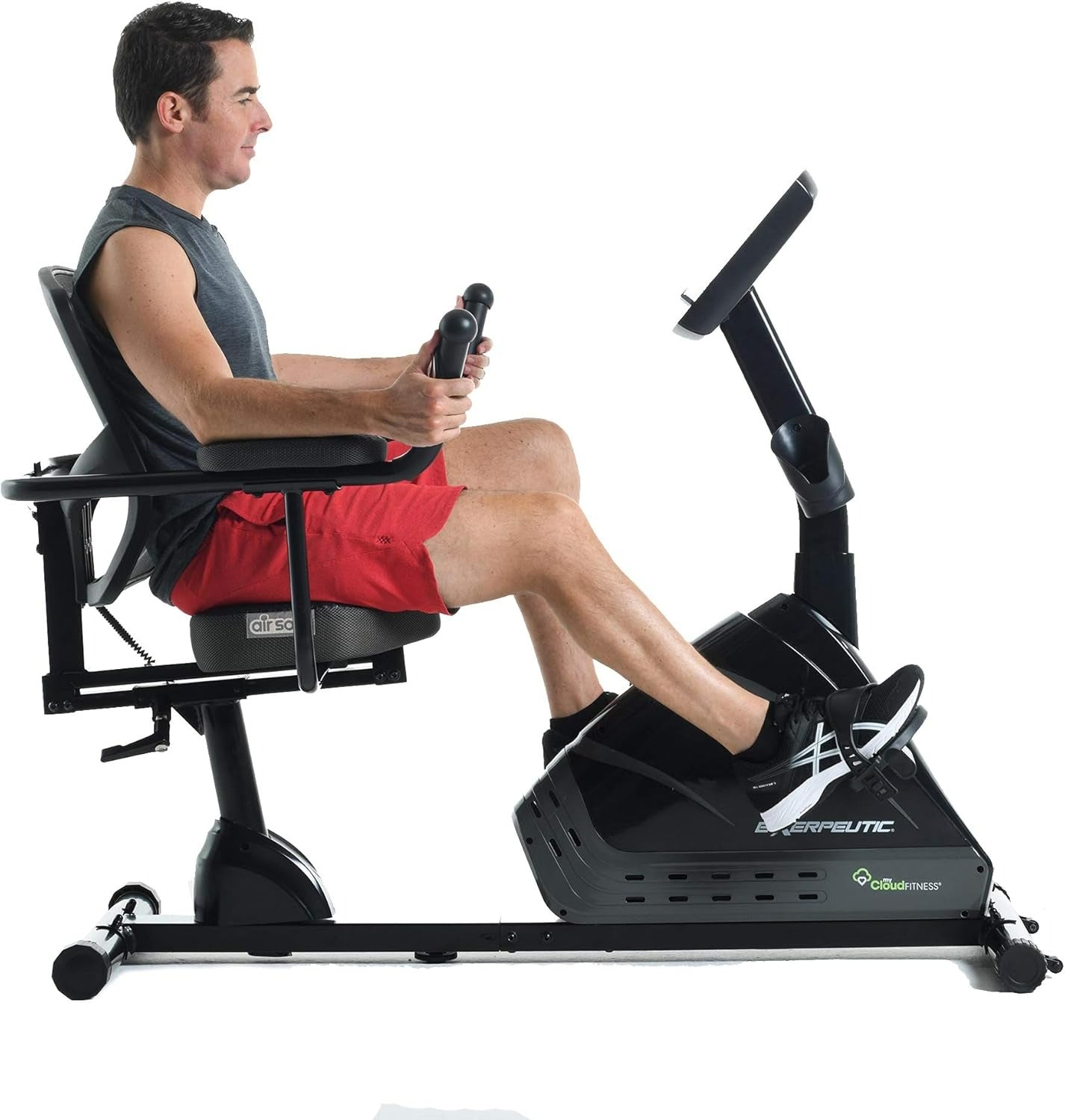 EXERPEUTIC Magnetic Recumbent Cycle Exercise Bike