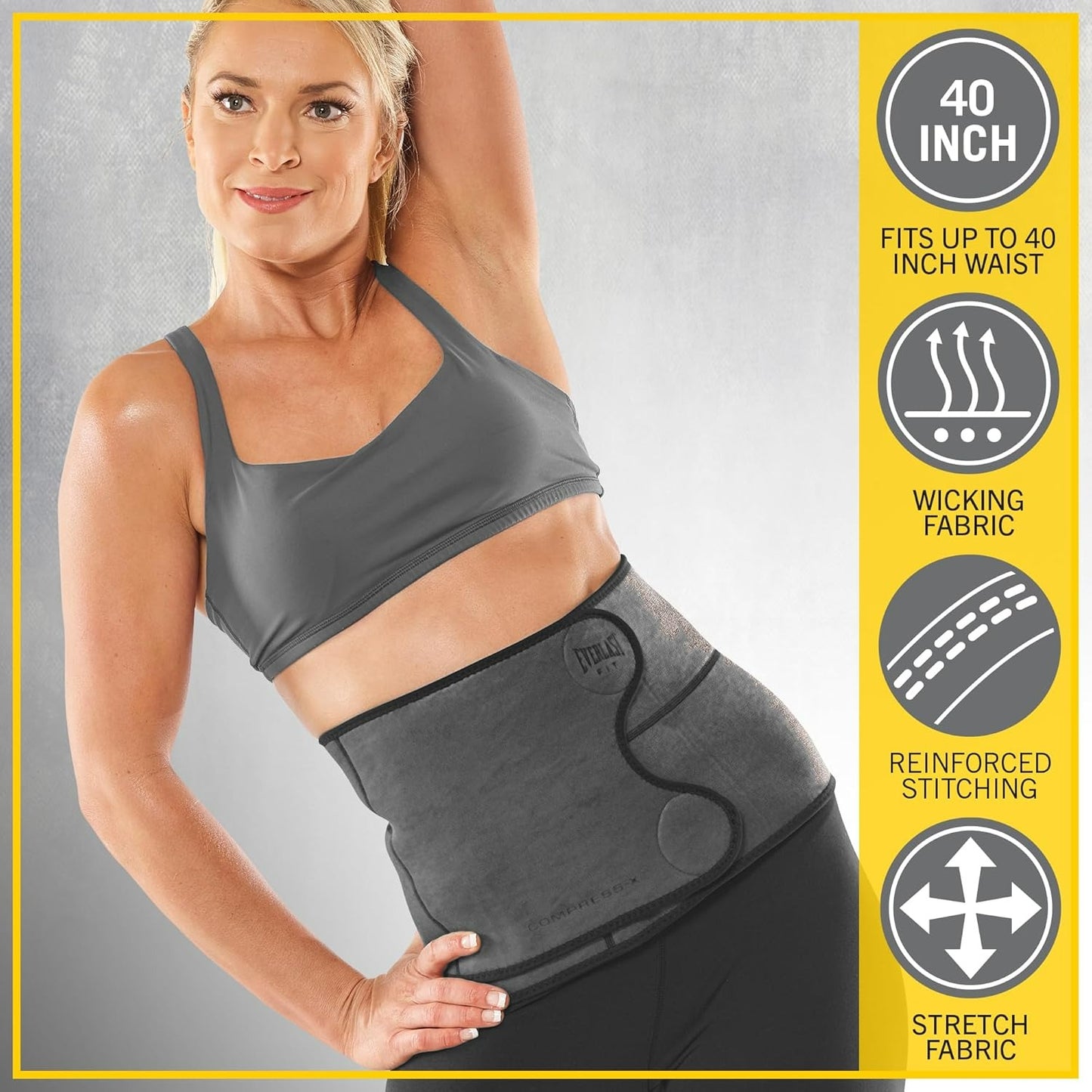 Everlast FIT Contoured Slimmer Belt