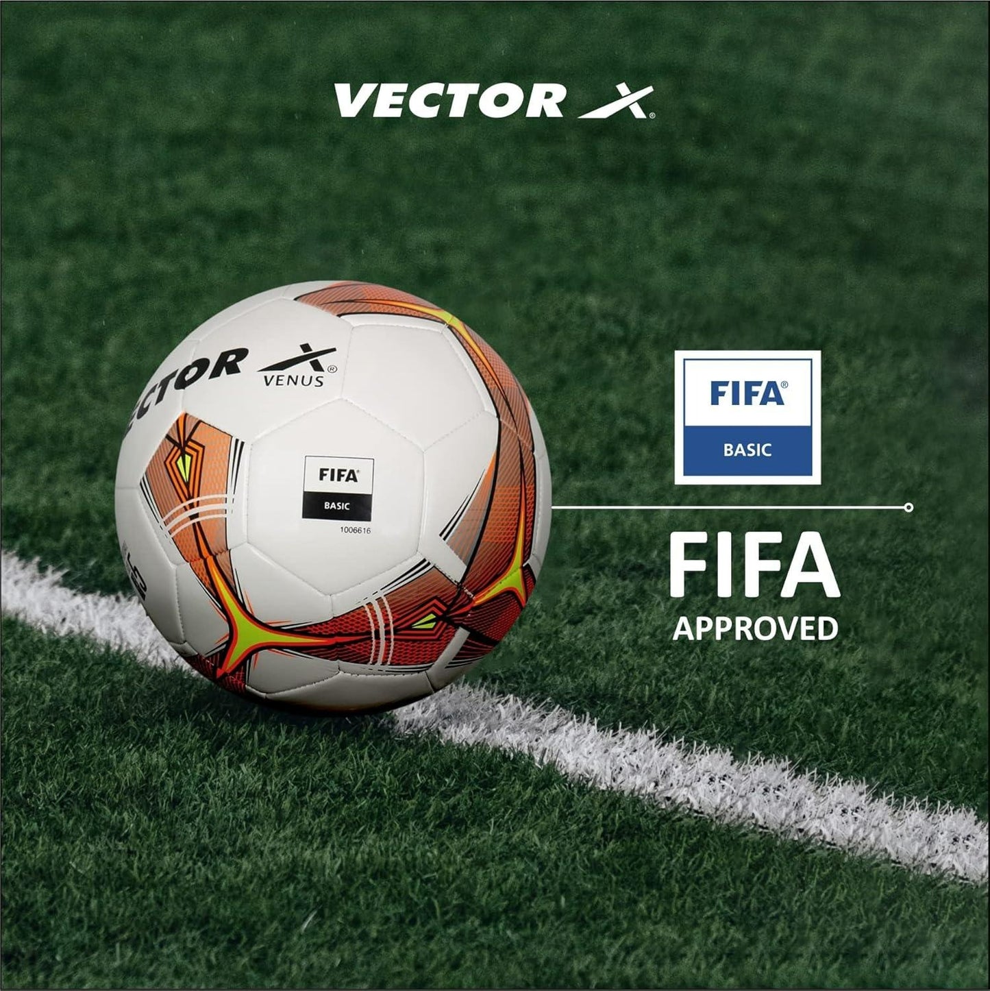Vector X Venus Football - , White,Orange