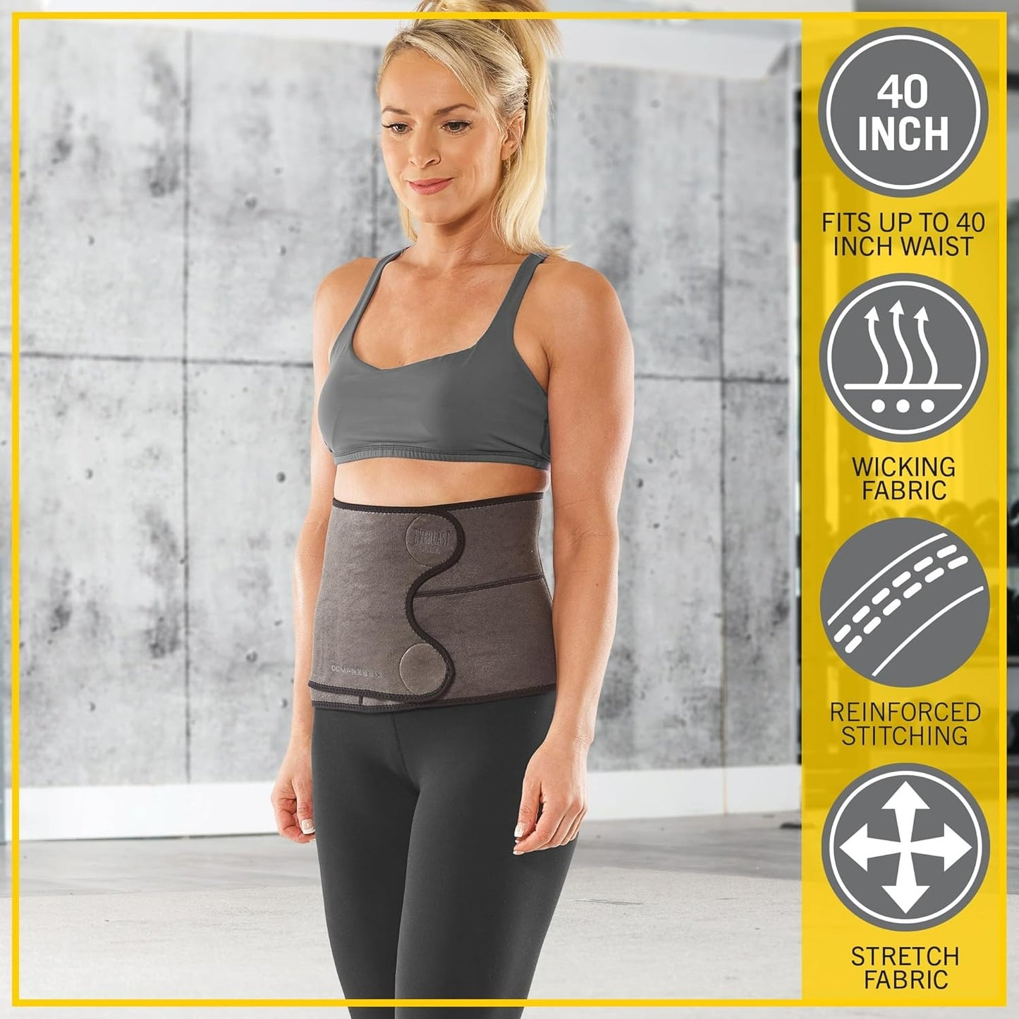 Everlast FIT Contoured Slimmer Belt