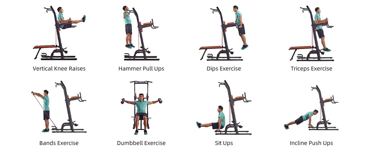 Skelcore Power Tower w/ Bench
