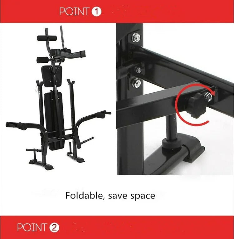 Foldable Multi-Function Weight Bench