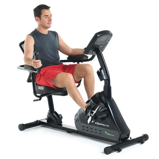 EXERPEUTIC Magnetic Recumbent Cycle Exercise Bike